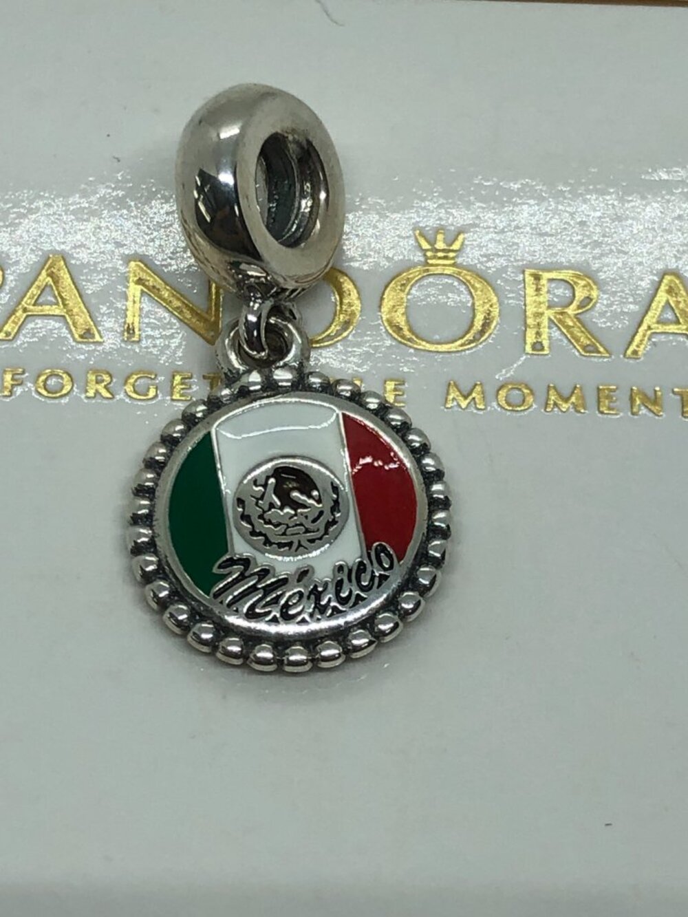 ✨🔥Pandora Mexico Flag Charm S925 Silver with box